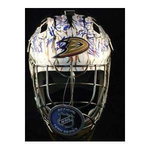 Anaheim Ducks(2011 12) Autographed Helmet   Autographed NHL Helmets 