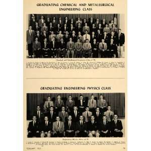 1957 Ad Metallurgical Engineer Physics Class Chemical   Original Print 