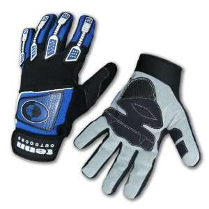  Road Cycling Cold Weather 3M Insulated Gloves Blue