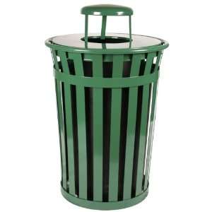  Trash Receptacle With Rain Cap Oakley Collection 