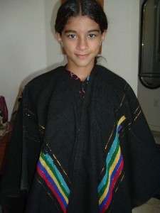 Arabia Black Top Coat Middle East eastern Arab Abaya  