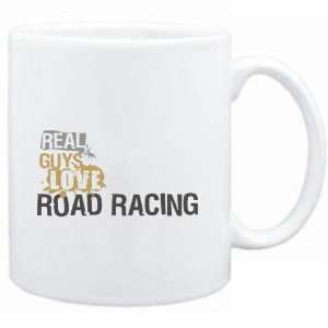  Mug White  Real guys love Road Racing  Sports Sports 