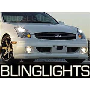 INFINITI G35 PULSE ONE BODY KIT LED XENON FOG LIGHTS driving lamps 