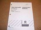 a58) New Holland Op Manual Mid Mount 52 Mower Deck