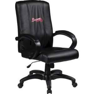   Office Chair with MLB Logo Panel Team Atlanta Braves
