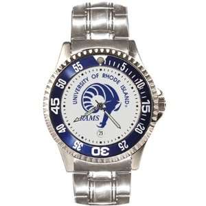 Rhode Island Rams  (University of) Mens Competitor Stainless Steel 