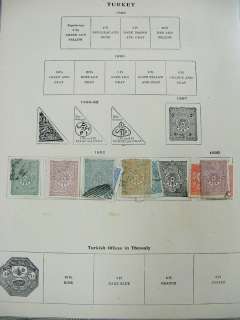 Worldwide Stamps Antique Collection 19th Century Scott International 