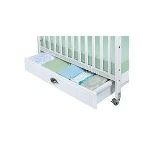  Serenity EZ Store Crib Drawer   White Baby