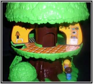 VINTAGE KENNER TREE TOTS PLAY FAMILY TREE HOUSE COMPLETE STEPS, SWING 