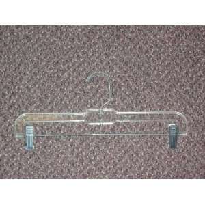  14 Clear Skirt & Pant Hangers   Set of 10