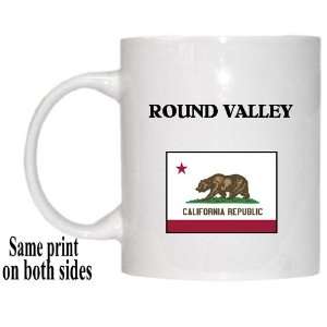    US State Flag   ROUND VALLEY, California (CA) Mug 