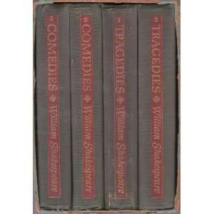   Tragedies of William Shakespeare in Four Volumes Shakespeare William