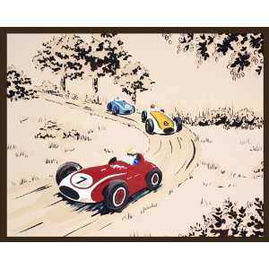  Rally Roadster IV Canvas Art Arts, Crafts & Sewing