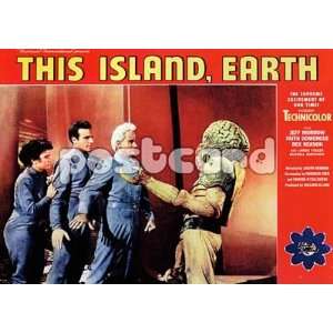   Earth~ This Island Earth Postcard~ Rare Postcard~ Approx 4 x 6