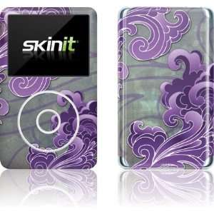  Purple Flourish skin for iPod Classic (6th Gen) 80 / 160GB 