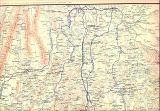 1864 CIVIL WAR MAP ATLANTA GEORGIA CAMPAIGN SHERMAN  