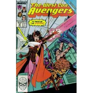  The West Coast Avengers #43  Vision Quest (Marvel Comics 