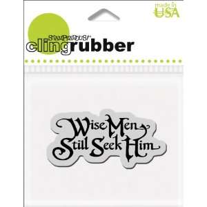   Stampendous Cling Rubber Stamp, Cling Seek Him Arts, Crafts & Sewing