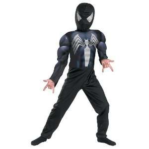  Black Suited Spider Man Muscle Kids Costume Toys & Games