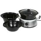 Hamilton Beach 3 in 1 Slow Cooker   33135 040094331352  