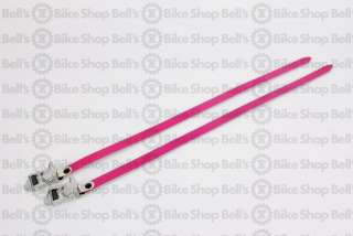 ALE Leather Toe Straps #83 PINK Track Fixed Gear  