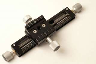 focusing or micro rail WITHOUT clamp. If you need clamp please look 
