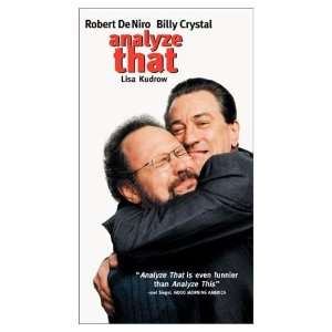  Analyze That [VHS] Robert De Niro, Billy Crystal, Lisa 