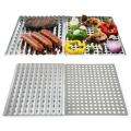 Mr. BBQ Reusable Stainless Steel Grill Sheet Pack