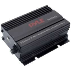 Pyle PLMPA35 Car Amplifier   15 W RMS   300 W PMPO   2 Channel   Clas 