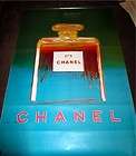 Signed Andy Warhol Chanel Perfume Poster from France on Linen