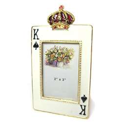 King Playing Card 2x3 inch Photo Frame  