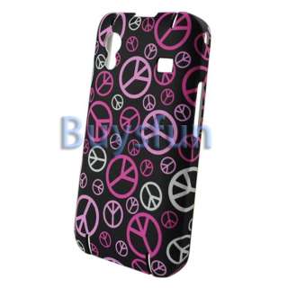Peace Purple Hard Cover Case For Samsung Galaxy Ace S5830  