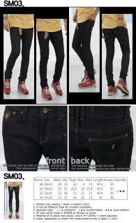 Sense Mens Jeans Pants Vintage Denim Slim Skinny SM03  