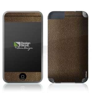   iPod Touch 3rd Generation   Brown Leather Design Folie Electronics