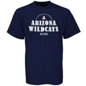   Arizona Wildcats Navy Blue Youth Challenge T shirt
