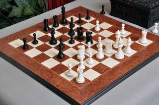 House of Staunton Reykjavik II Chess Set   3.75 Bone  