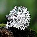   Lions Charisma Mens Moonstone Ring (Indonesia)  