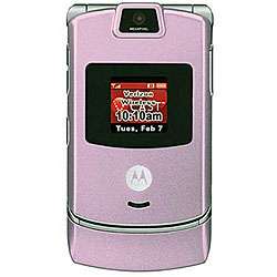   MOT V3C Verizon Pink RB Razr Cell Phone (Refurb)  