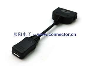 Micro USB to 30pin for iPhone iPod iPad charger cable  