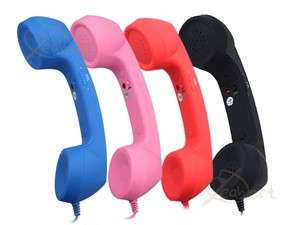   Classic Cell Mobile Phone Handset for Apple iPhone/iPad Soft Touch