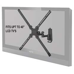 Level Mount AIMTA Full Motion Dual Arm 10 to 40 inch TV Mount 