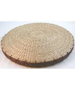 Seagrass and Silk Cushion (Vietnam)  