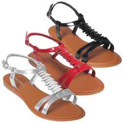 Journee Collection Womens Ashley 04 T strap Sandals  