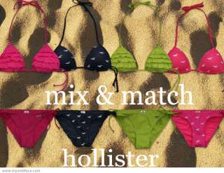 Hollister by Abercrombie Womens swimwear bikini EACH PIECE SOLD 