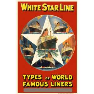  White Star Line Poster
