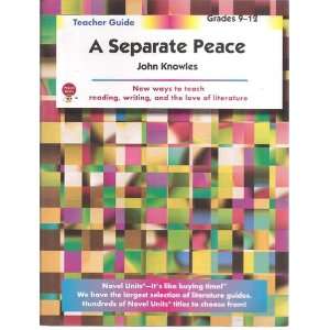  Separate Peace   Teacher Guide by Novel Units, Inc 