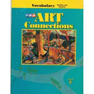   SRA Art Connections, Level 2, Vocabulary, English and Spanish Books