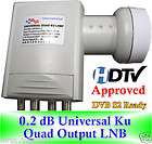 Universal LNB Quad Output Digital Ku Band Linear LNBF