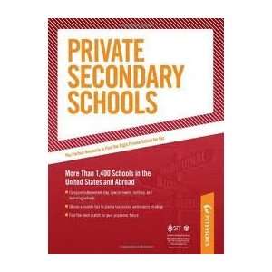 Private Secondary Schools 31st (thirty first) edition Text Only 