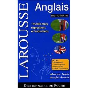  Larousse Dictionnaire De Poche Francais anglais/Anglais 